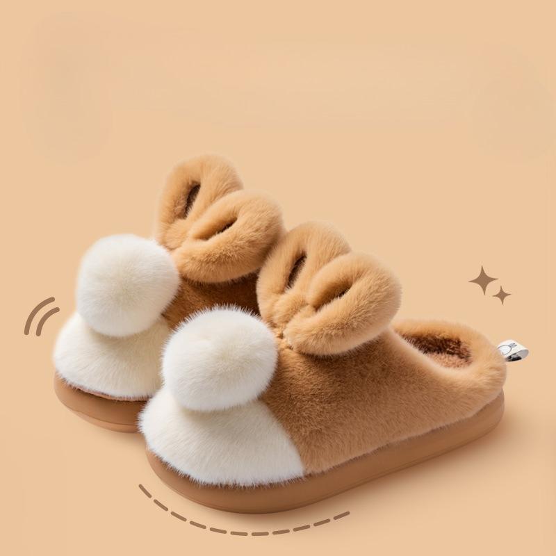 

Новые, Милые, Теплые и Флисовые Хлопковые Туфли и Тапочки для Женщин 40-41 кофейный