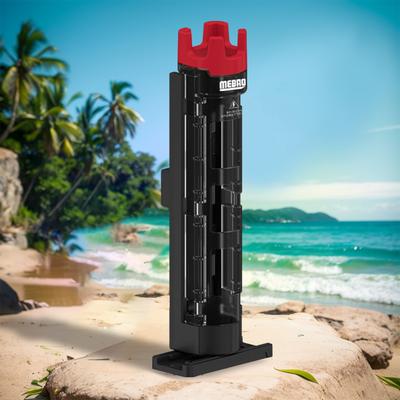 Fishing Box Rod Holder Fishing Box Pole Accessories Plastic Fishing Box Rod Holder for Fishing Tool Box