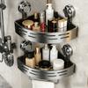 1 Bathroom Corner Shelf, No Drilling Required, Adhesive Shampoo Rack, Neatly Organizes Bath Products, Bathroom Shelf,Bathroom Storage and Organization
