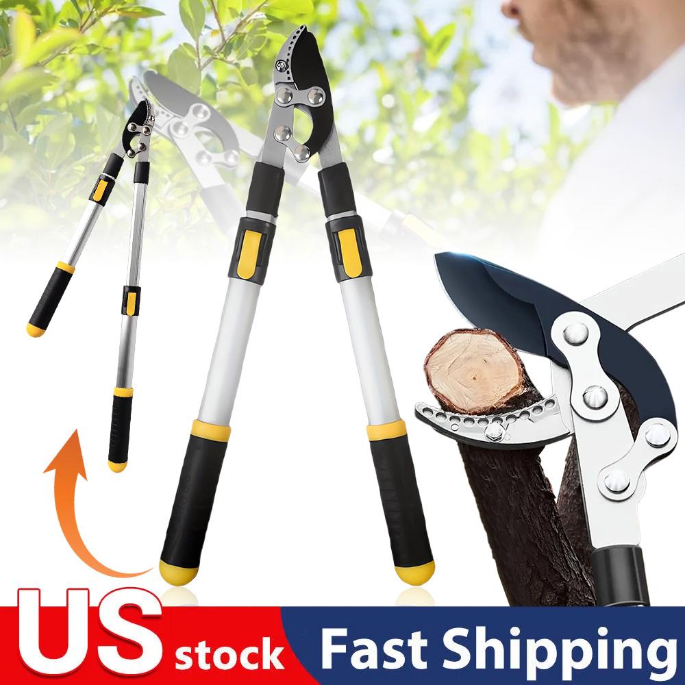 Tesoura de poda longa de aço SK5 extensível para galhos de jardim, ferramenta de jardim, ferramentas manuais profissionais, tesouras de poda de árvores frutíferas