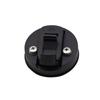 2/4/10Pcs Black Round Flush Pull Slam Latch for RV Boat Marine Deck Hatch Door Replacement for RV Boat Marine Deck Hatch Locker