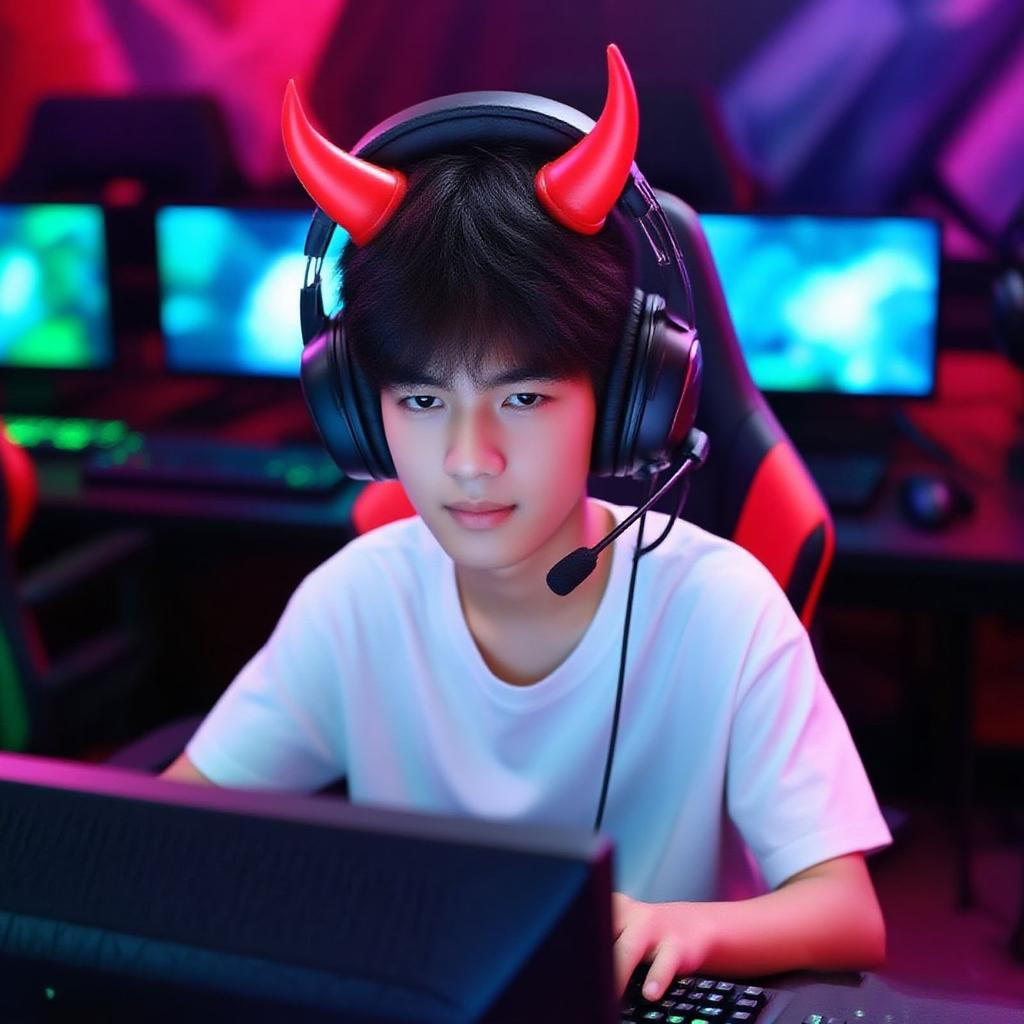 Gaming Headset Wired PC RGB Luminous Noise Reduction Over Ear Headphones with Mic
