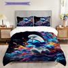 Magic Smurf Village Bedding 1 Duvet Cover 2 Pillowcase Without Core Soft And Comfortable Bedding Set Christmas Birthday Gift