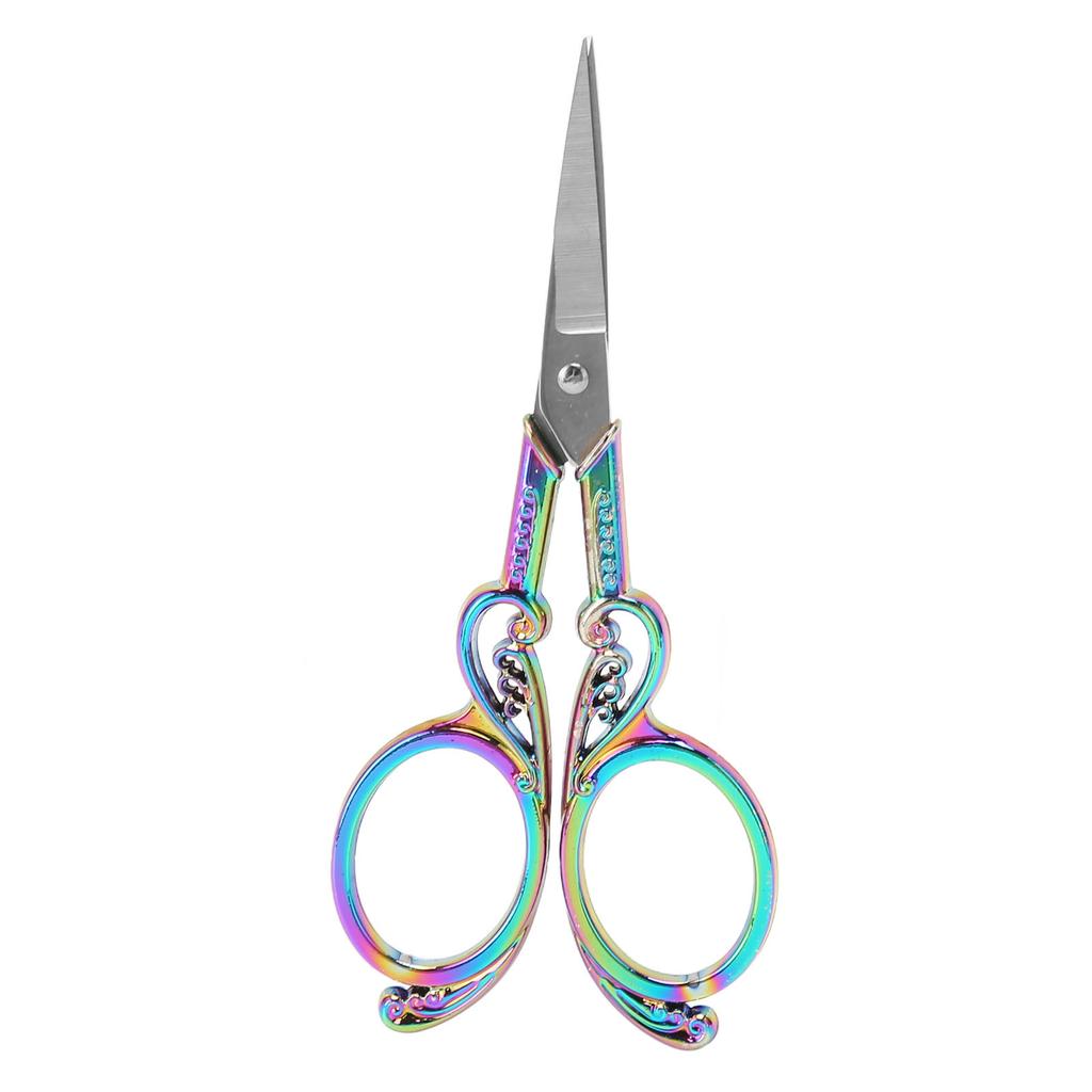 Vintage Scissors Stainless Steel High Sharpness Effort Saving Widely Used Craft Scissors for Embroidery Handicraft