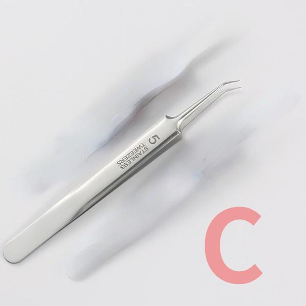 3Stk. Deutscher Ultrafein Nein. 5 Cell Pickel Blackhead Clip Pinzette Beauty Salon Special Scraping &; Schließendes Artefakt-Akne-Nadelwerkzeug