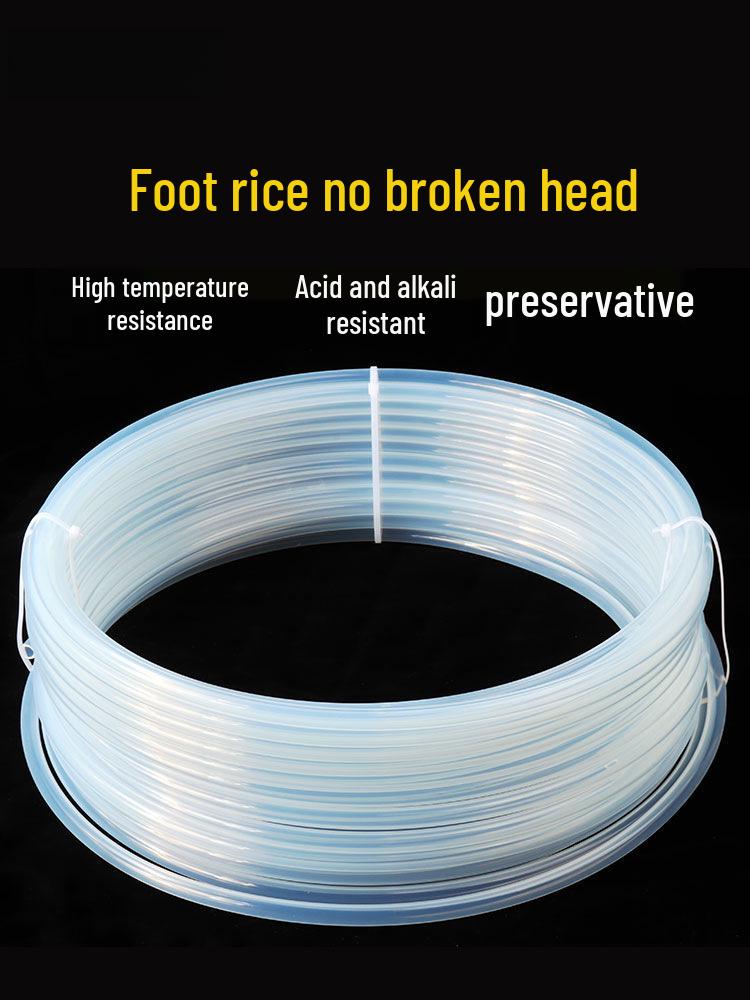 Transparent High-Temperature Resistant PTFE Teflon Tube - Insulating & Corrosion Resistant FEP/PFA Tube.