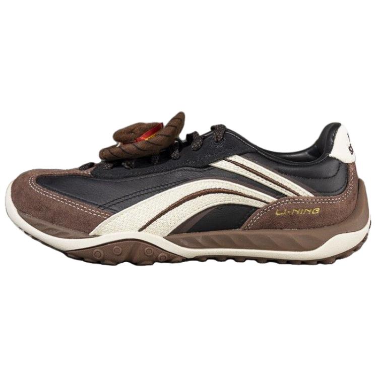 

Li-Ning Heart Flow Retro Comfortable Minimalist Versatile Shock Absorbing Wear-Resistant Low-Top Lifestyle Casual Shoes Unisex Shoes AGLV096-7 40⅓
