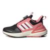 adidas RapidaSport Bounce BOA J Chiński Nowy Rok - Czarne Dziki Róż Dziecięce Sneakersy Rdzenna Czerń Obuwie-Białe IE4240
