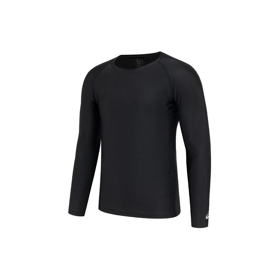 ASICS T Shirts Men's Black Crew Neck Moderate 2011C694-001