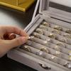1pc Stylish Clear Lid Jewelry Organizer for Girls and Women - Ring, Earring, Bracelet Storage Case with Jewelry Box-Only Jewelry Boxes