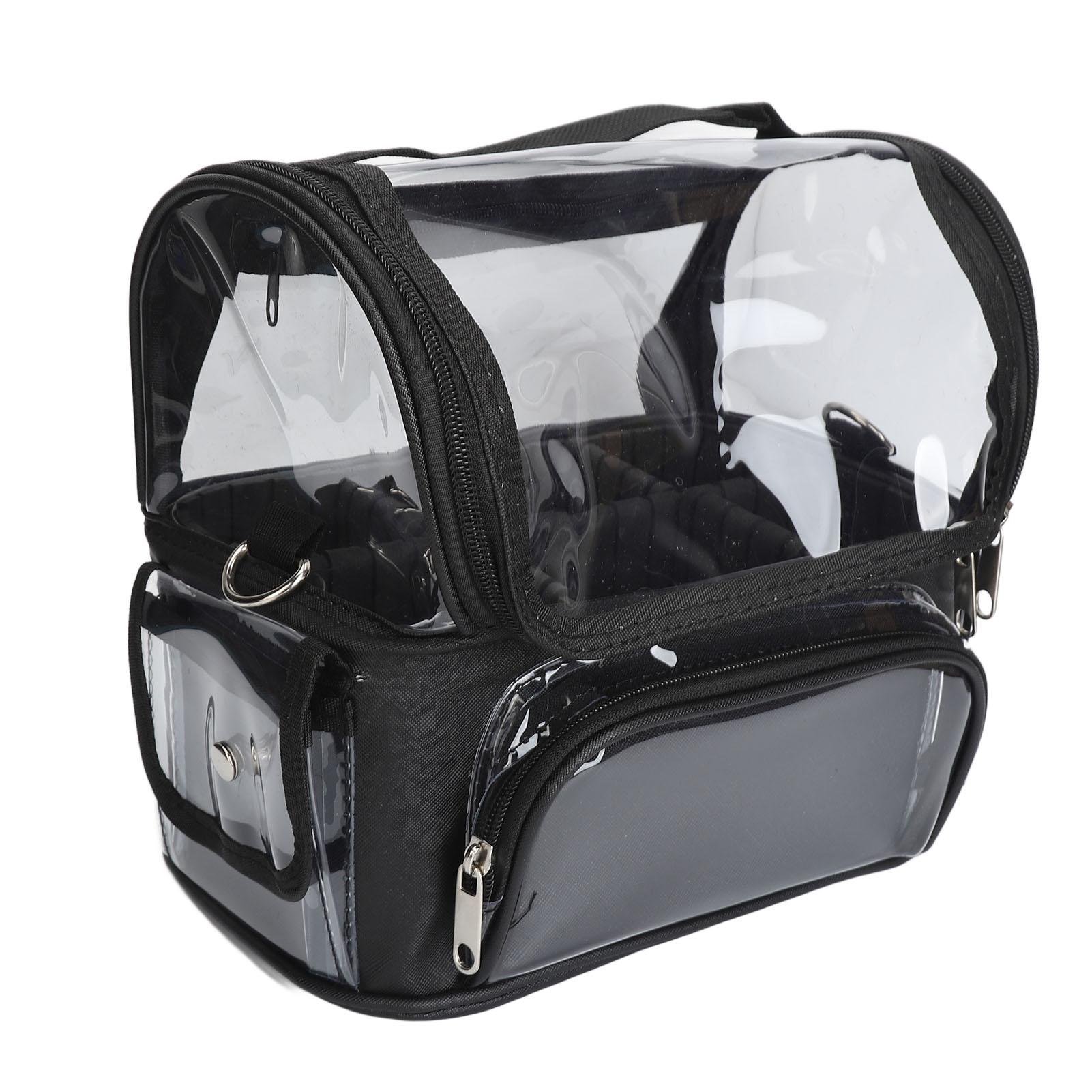 

Сумка для хранения парикмахерских инструментов Многоцелевая сумка для переноски парикмахера большой вместимости с визуальным дизайном для