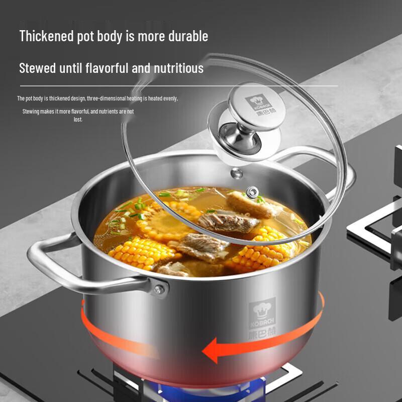 KOBACH 304 Stainless Steel Cookware Set