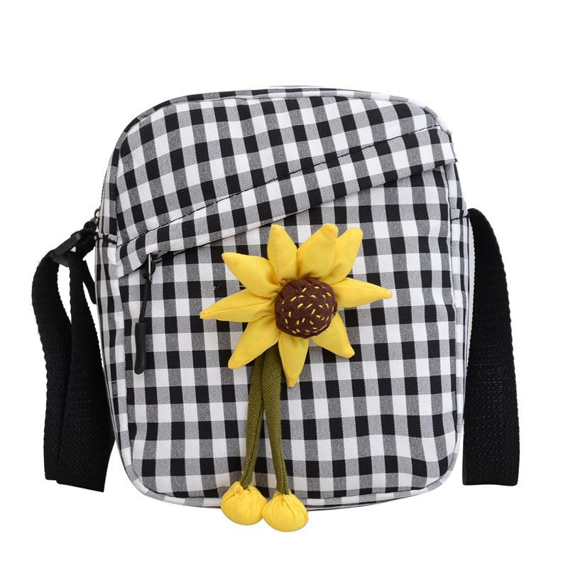 Chic Ins Fashion Small Square Crossbody Bag For Students In Vibrant Colors