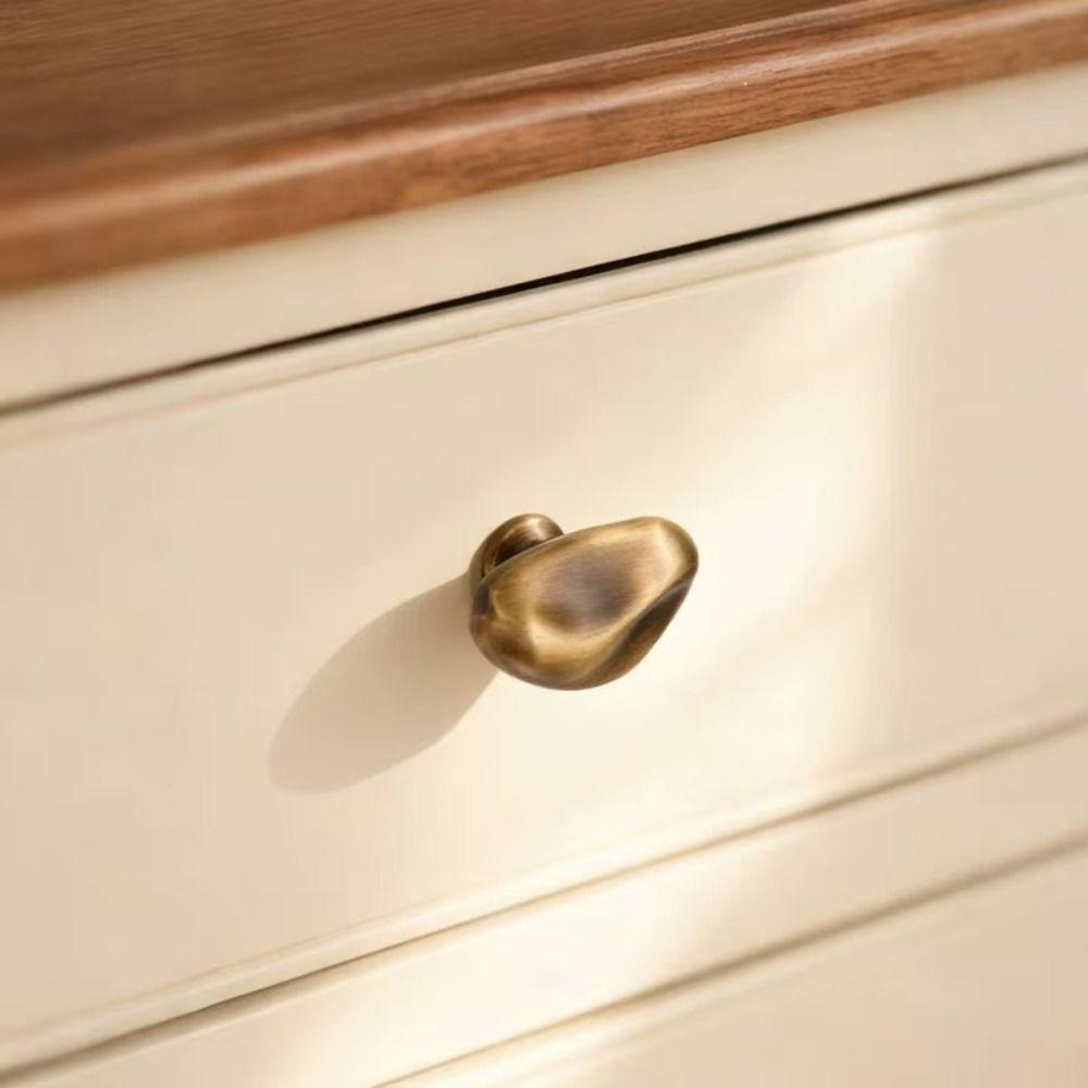 Zinc Alloy Cabinet Handles Gold/Silver Antique Style Furniture Handles Nordic Vintage Solid Wardrobe Handles Wardrobe Closet