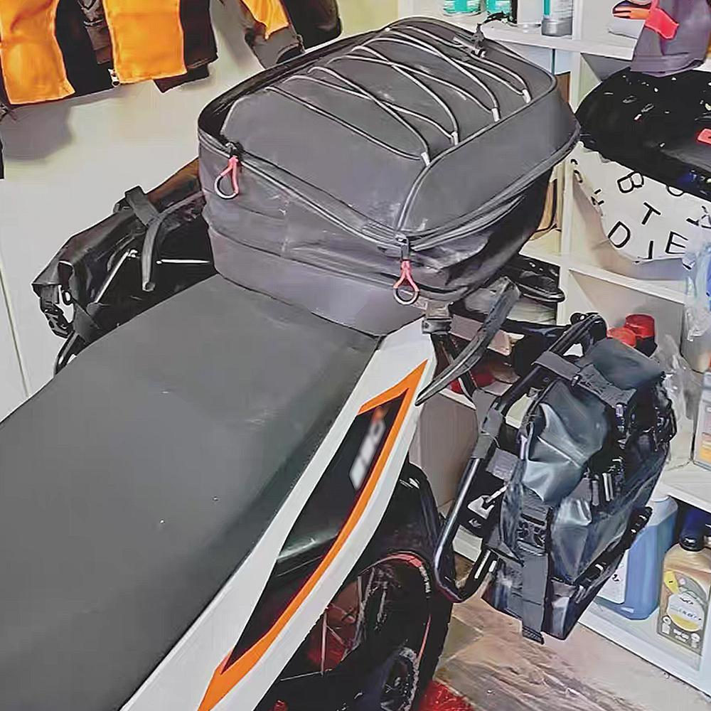 For 790 Adventure ADV 890 Adventure 2019-2023 Motorcycle Side Bag Support Bar Saddle Bag Mounting Bracket Travel Bag Rack