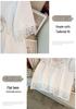 Plus Size Women's Loose Round Neck Mid-Length Short Sleeve T-shirt (Bust 150/160)