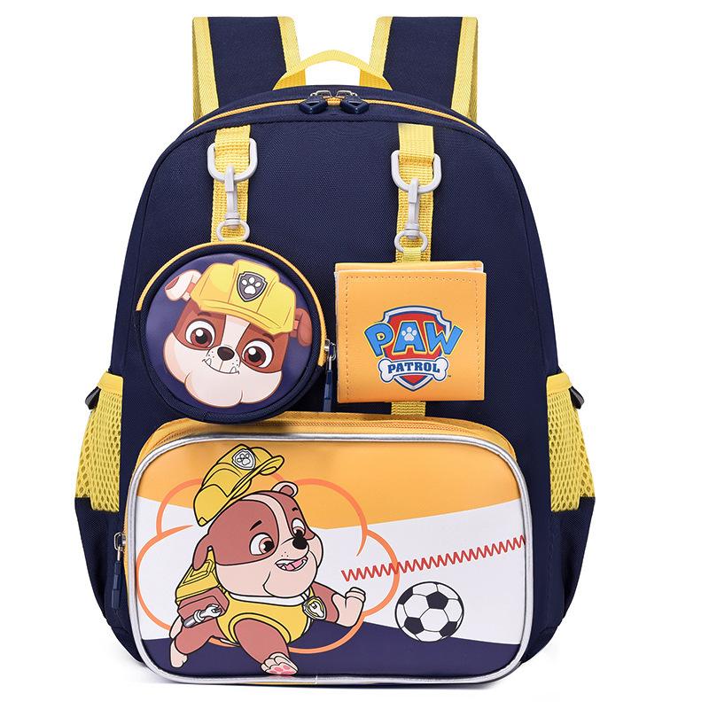 Children'S Schoolbag First-Class Kindergarten Big Class Boys And Girls Cute Cartoon Wang Wang Team Backpack