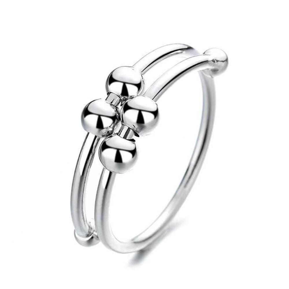 Fretting Bead Rotating Ring Creative Ring Anti-stress Anxiety Ring