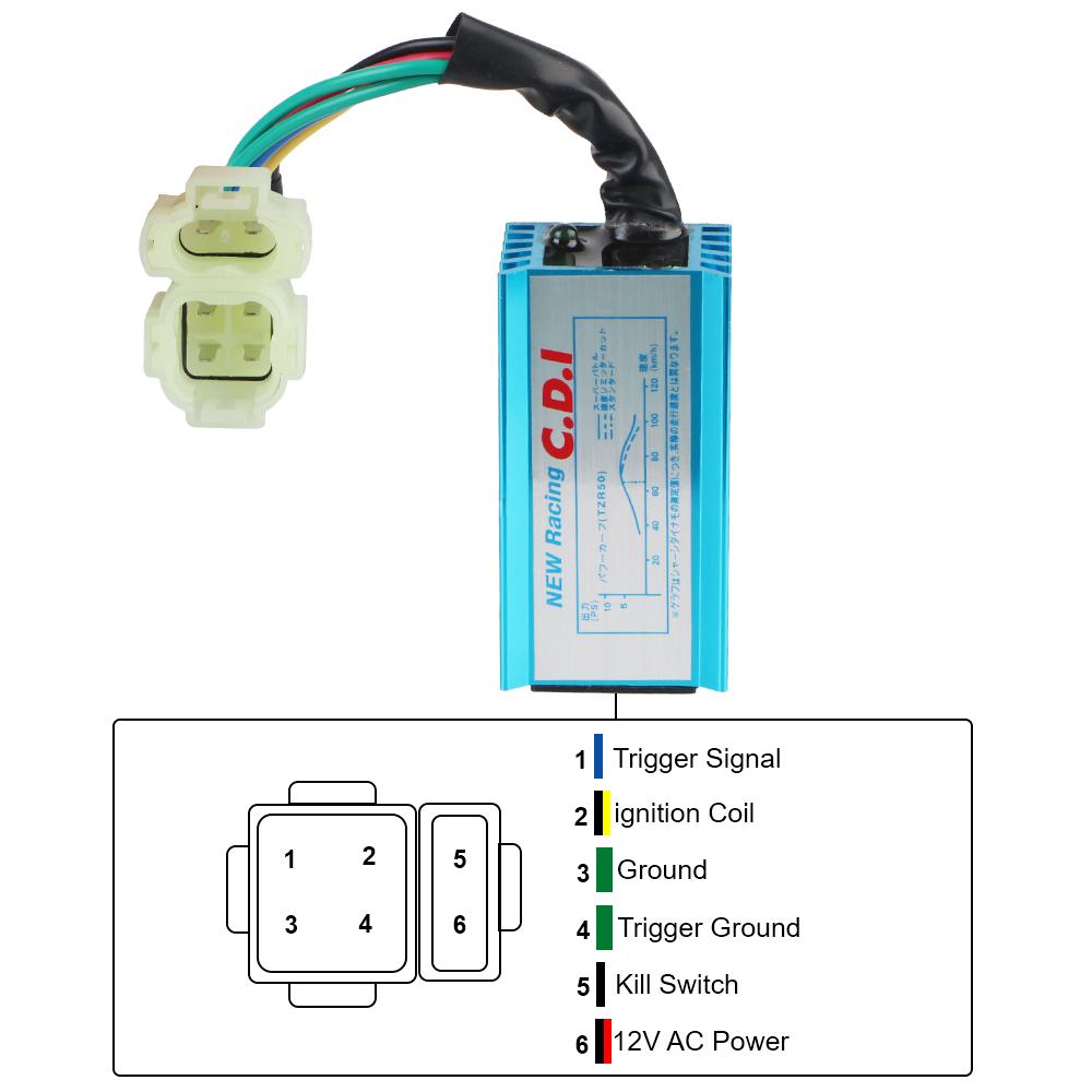 Car Repair Tools Ignition System Coil Engine Test For GY6 50/125/150cc Spark Plug CDI Motorcycle Ignition Coil ATV Beach Buggy