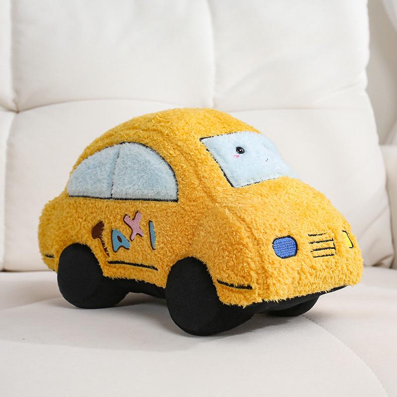 Adorable Car Doll Plush Pillow Toy for Children's Room Decor and Gifts