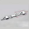 1Pcs Car 3D Metal Stickers 4WD 4X4 Decals for Nissan Juke X-trail Qashqai Opel Astra H G Insignia Kia RIO Ceed Sorento Sportage