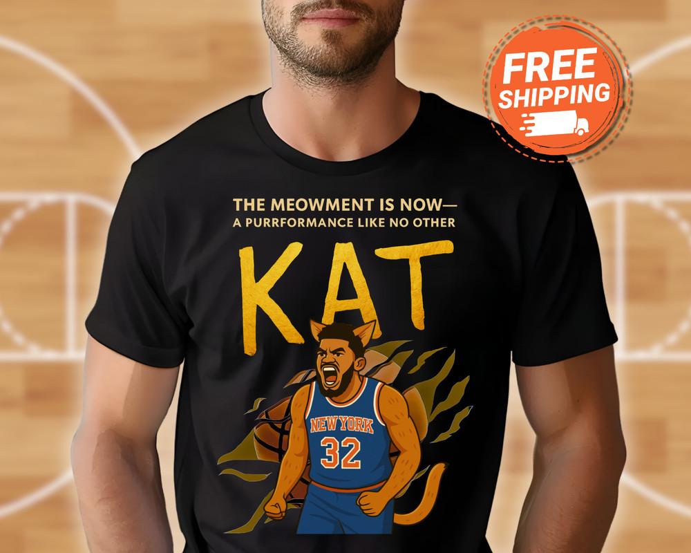 Funny Knicks Shirt KAT Shirt New York Basketball Karl Anthony Basketball Shirt Unisex T-Shirt M