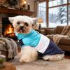 Winter Dog Clothes Warm Padded Dog Jacket Thick Puppy Coat Color Block Small Dog Vest Outdoor Walking Apparel for Chihuahua Pug