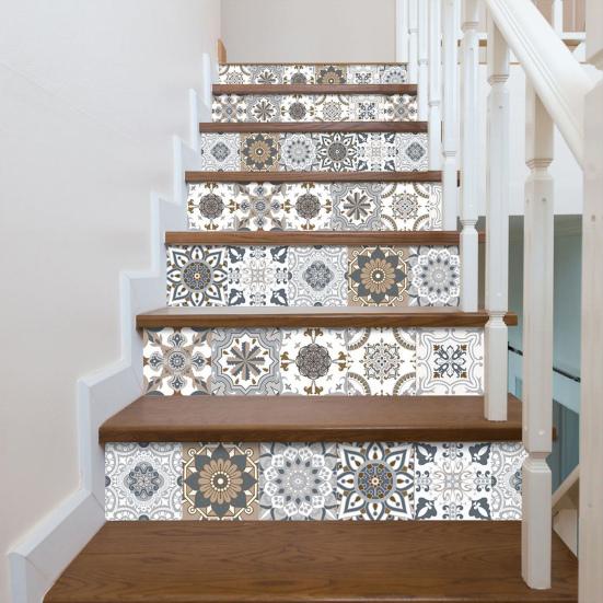 

Олійнепроникні потовщені наклейки для плитки. Міцна мозаїчна наклейка, стійка до плям 15*15cm