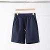 Heavy Air Layer Shorts Foreign Trade Tail Goods Men's Summer American Solid Loose Sports Casual Straight Shorts
