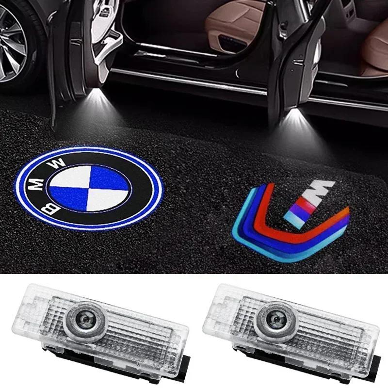 New LED Car Door Welcome Courtesy Lamp Projector Light for BMW X5 E70 E60 F10 F20 F30 X3 X6 Z E90 E92 E83 E87 E46 3 5 6 7 series