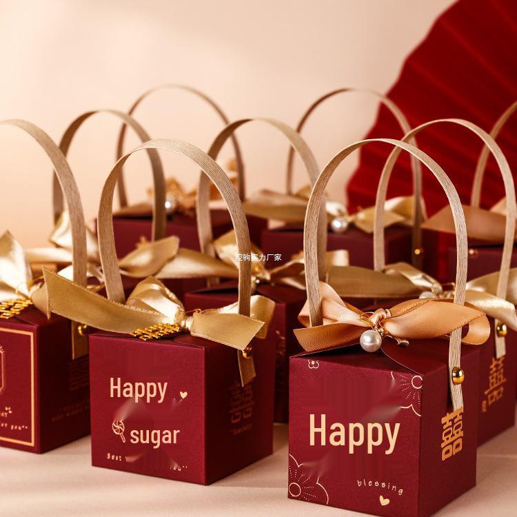Wedding Candy Box Gift, Bridesmaid Favor Handbag