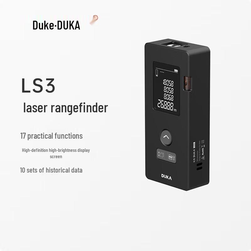 

Duke LS3 Laser Distance Meter CN plug (adapter included)