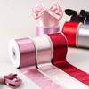 2.5cm 10 Yards Velvet Ribbon Single Sided Metallic Luster Glitter Ribbon Gloss Glitter Double Sided Chiffon Ribbon Hair Bows