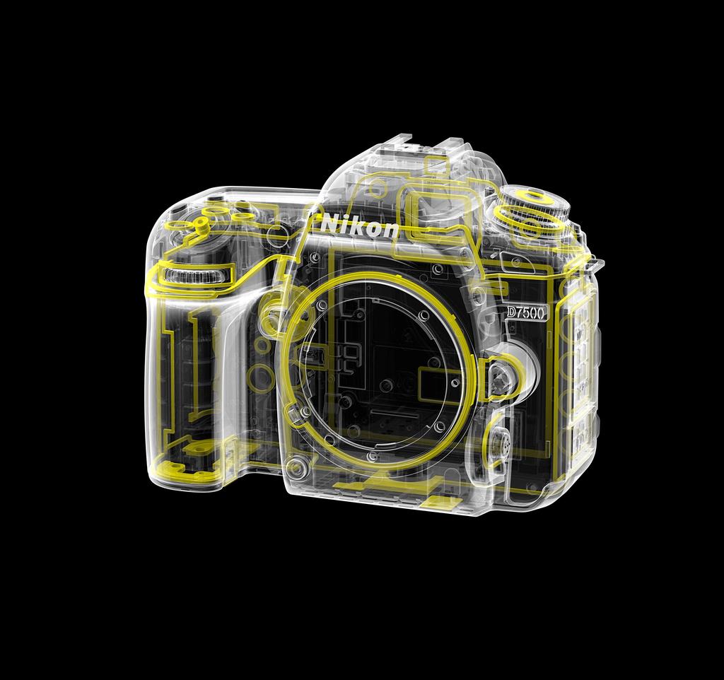 Nikon Digitální zrcadlovka D7500 tělo černé