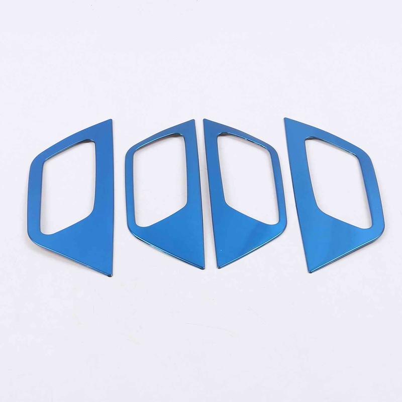 For Peugeot 3008 3008GT 5008 2017 2018  - Interior Door Handle Bowl Cover Frame Trim Sticker Car Styling Accessories