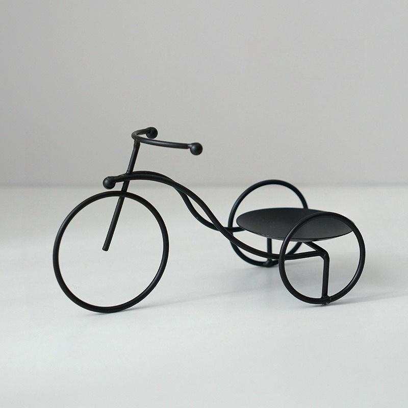 1Pc Nordic light luxury iron gold and black aromatherapy stand candlestick decoration, Halloween Christmas gift