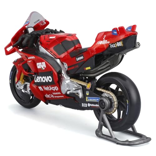 Maisto - Ducati Lenovo Team 2024 Bagnaia #1 1:18 Scale Diecast Motorcycle with Details MotoGP Replica Ducati Licensed Product. Suitable for ages 3 and