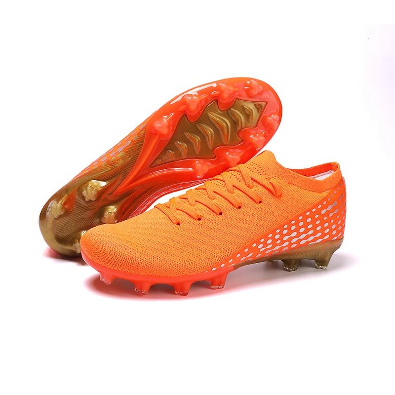 Nové Pánské Profesionální Měkké Fotbalové Kopačky Tenisky Zápasové Fotbalové Boty Ultralehké Futsalové Vysoce Kvalitní TF/FG Unisex Horký Výprodej Kopačky