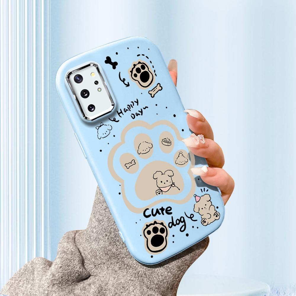 

Сплошной цвет с серебряным краем линзы, жирный корпус, Мягкий ТПУ, жидкий силиконовый чехол, противоударный чехол для телефона для Xiaomi Redmi Samsung Samsung A35 5G синий