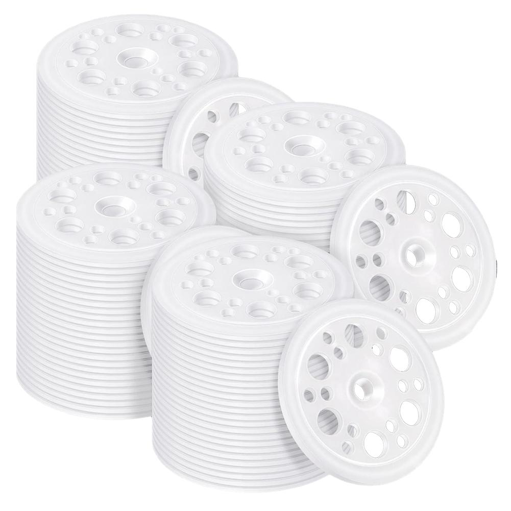 

ABWR-200 Pcs 1.77 Inch/ 45 Mm Plastic Insulation Washers Load Spreading Polypropylene Washers For Fixing & Supporting