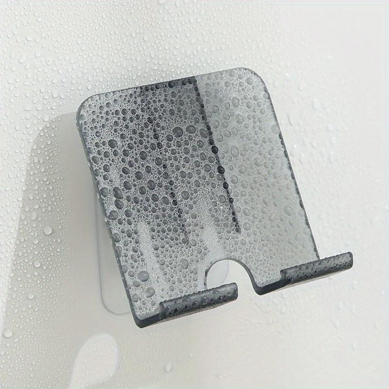 Regulowany uchwyt ścienny na telefon ABS, samoprzylepny uchwyt bez wiercenia z wieloma kątami widzenia, trwały i lekki, idealny do sypialni