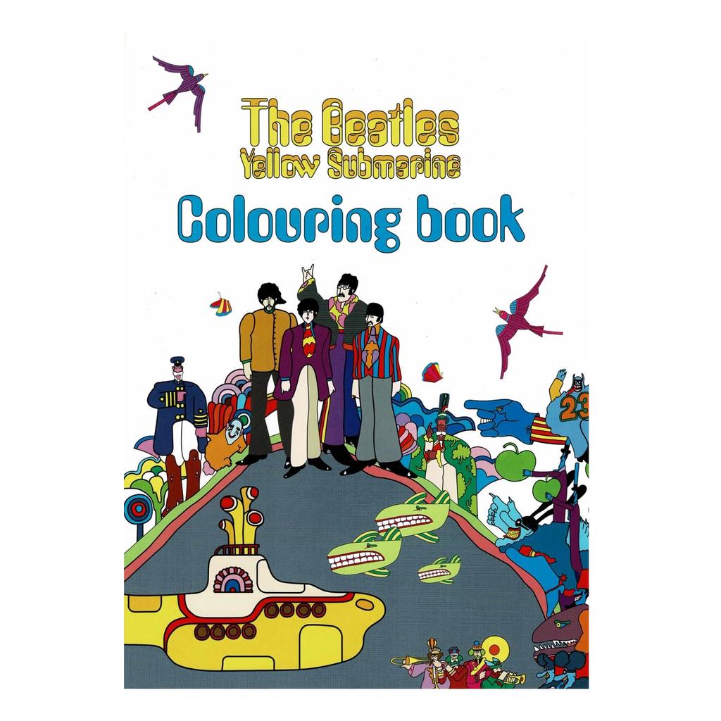 The Beatles Livre de coloriage Yellow Submarine