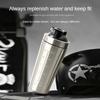Stainless Steel Protein Shaker Cup Portable Fitness Sports Mug Nutrition Shakers Cup Water Bottles Water Cup Portable Shakers