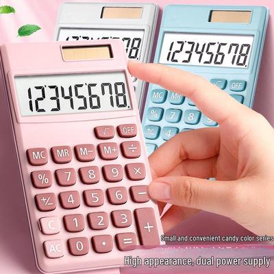 Portable Mini Candy Color Calculator for Girls
