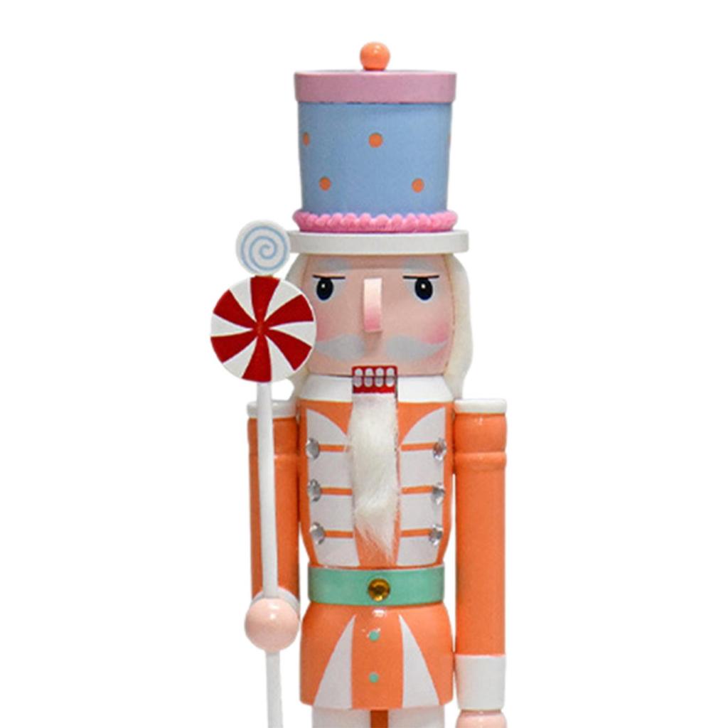 Nussknacker Figur Weihnachten Nussknacker Figur Tischmittelstück Weihnachtsdekoration Holz Nussknacker für Geburtstag Zuhause Weihnachten