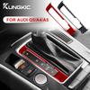 Carbon Fiber Gear Shift Collar for Compatible Vehicle A4 A5 Q5 2009-2016 Gear Panel Trim