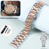 ONE15mm 18mm Stainles Steel Watchband Replaces Chopard For Chopard HAPPY DIAMONDS Five Drill and Seven Drill ButterflyWrist braceleMN