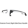 Left Front Door Outer Handle 82652-2Z010 82652-2S010 For Tucson IX35 2010-2015 Chrome Door Catch Handle Accessories