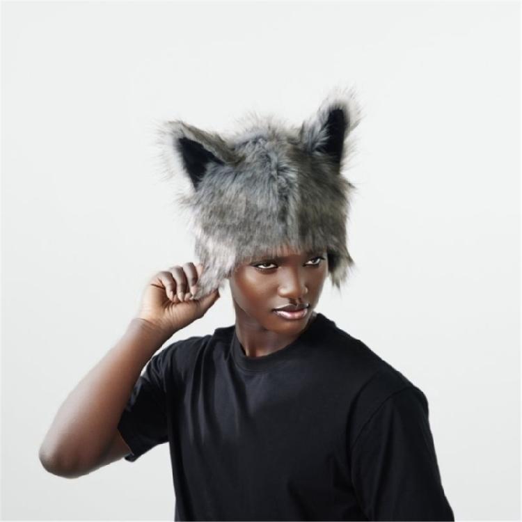 Plush Wolf Ear Hat for Halloween Party Winter Earflaps Hat Windproof Coldproof Unisex Headwear For Adult Teens Cosplay