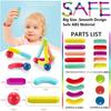 Magnetic Building Blocks Set Kids Toys Magnetic Rods and Bars Magnetic Blocks Montessori Kids Educational Toys Boys and Girls